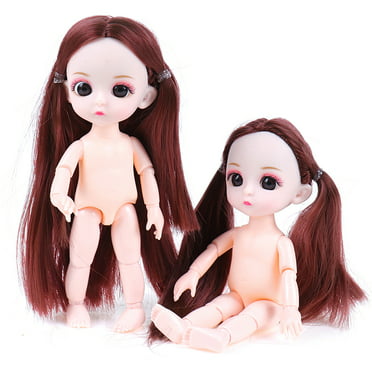 Details about   Moveable Jointed 16cm Dolls With Gold Hair Toys Baby New Big Eyes BJD Doll 13